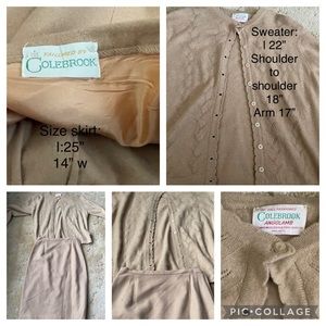 Beau it il like New 1960s sweater skirt and top!!